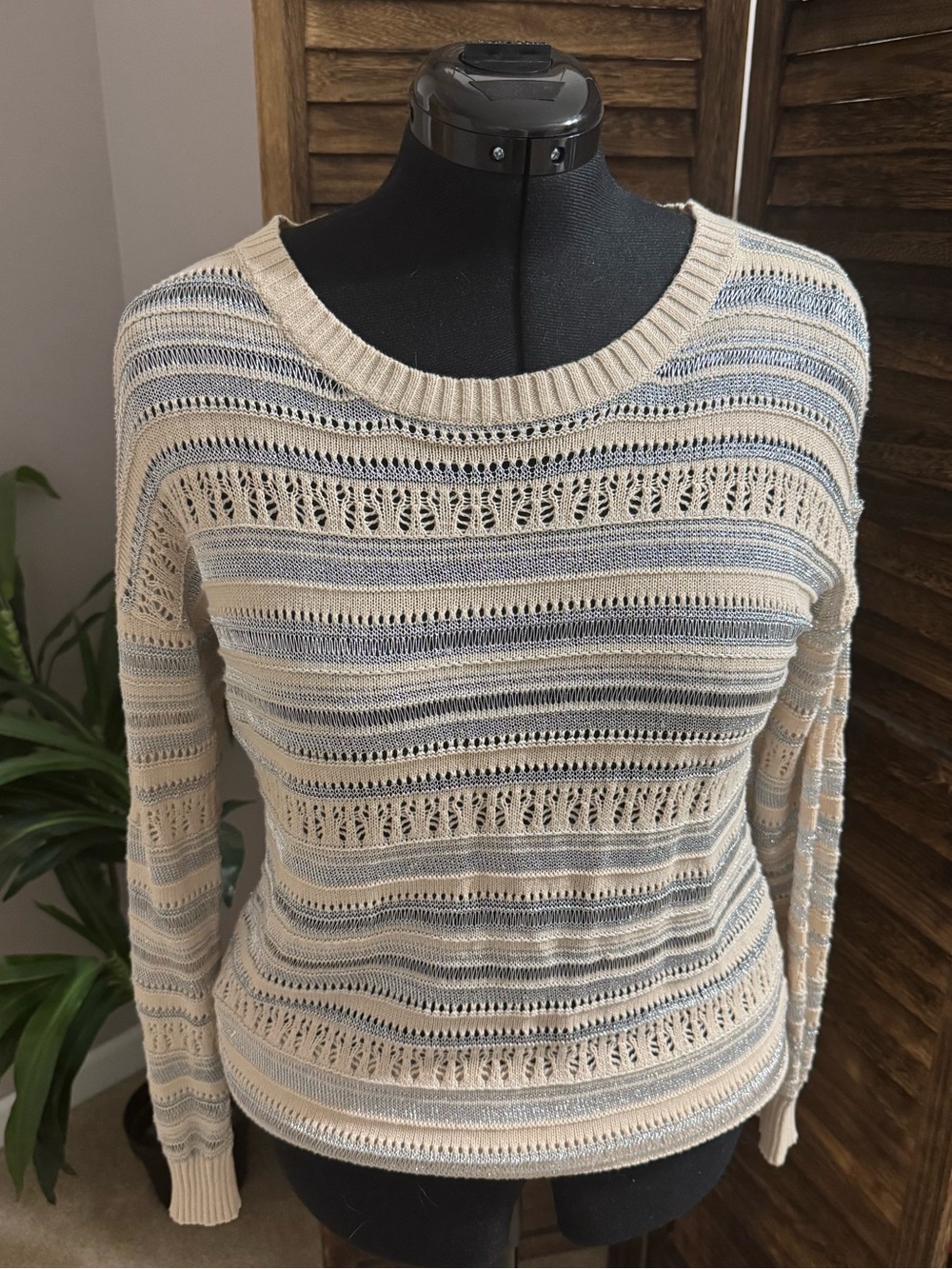 Conbipel L Knitted Sweater EUC